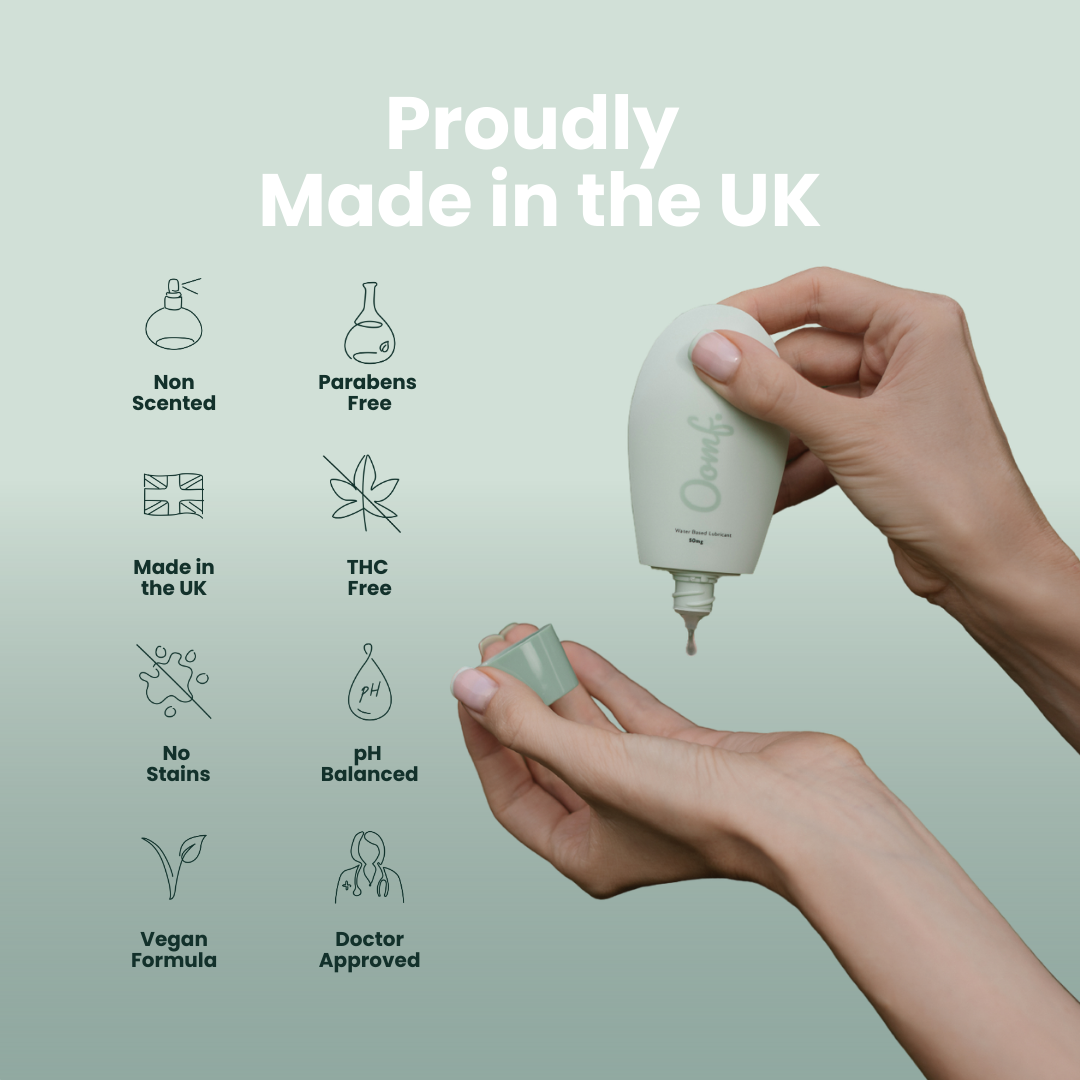 Soothing Natural Lube CBD lube proudly made in the UK
