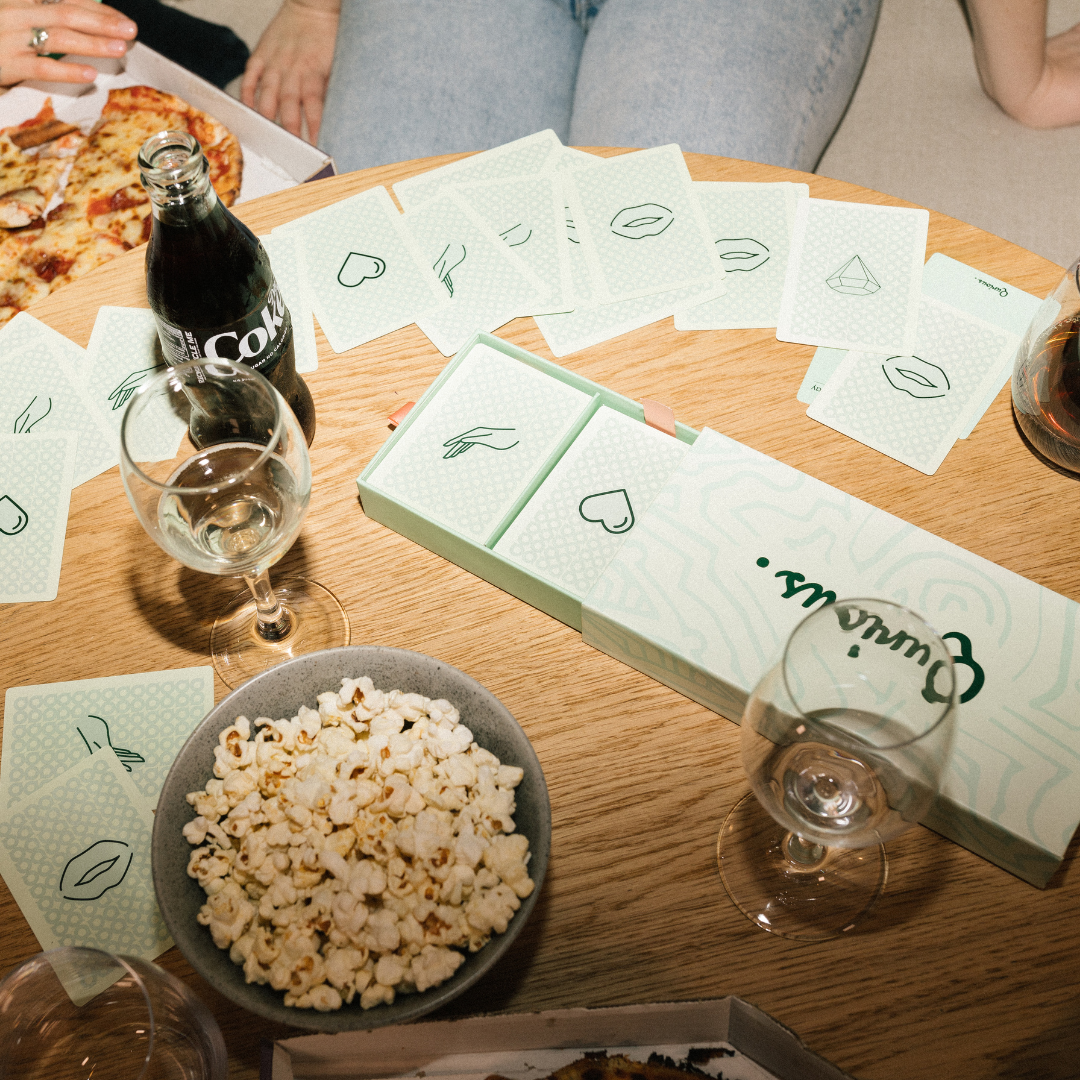 qurious card game for couples